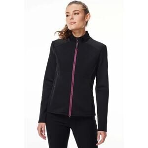PXG Women's X Panel Quilted Jacket Performace Golfwear Black Pink Size Small